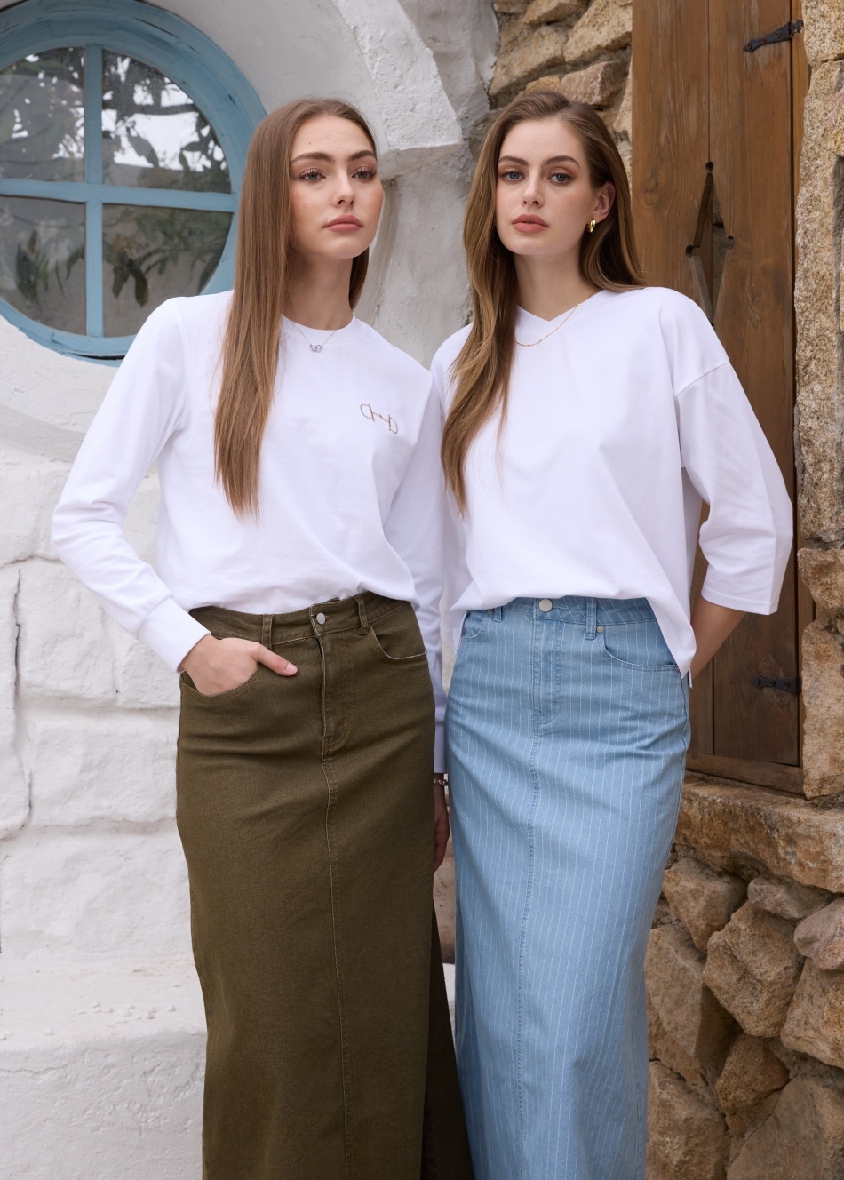 AS SS26 oversize loose T-shirt - Linen Dress Wrap recension och pris