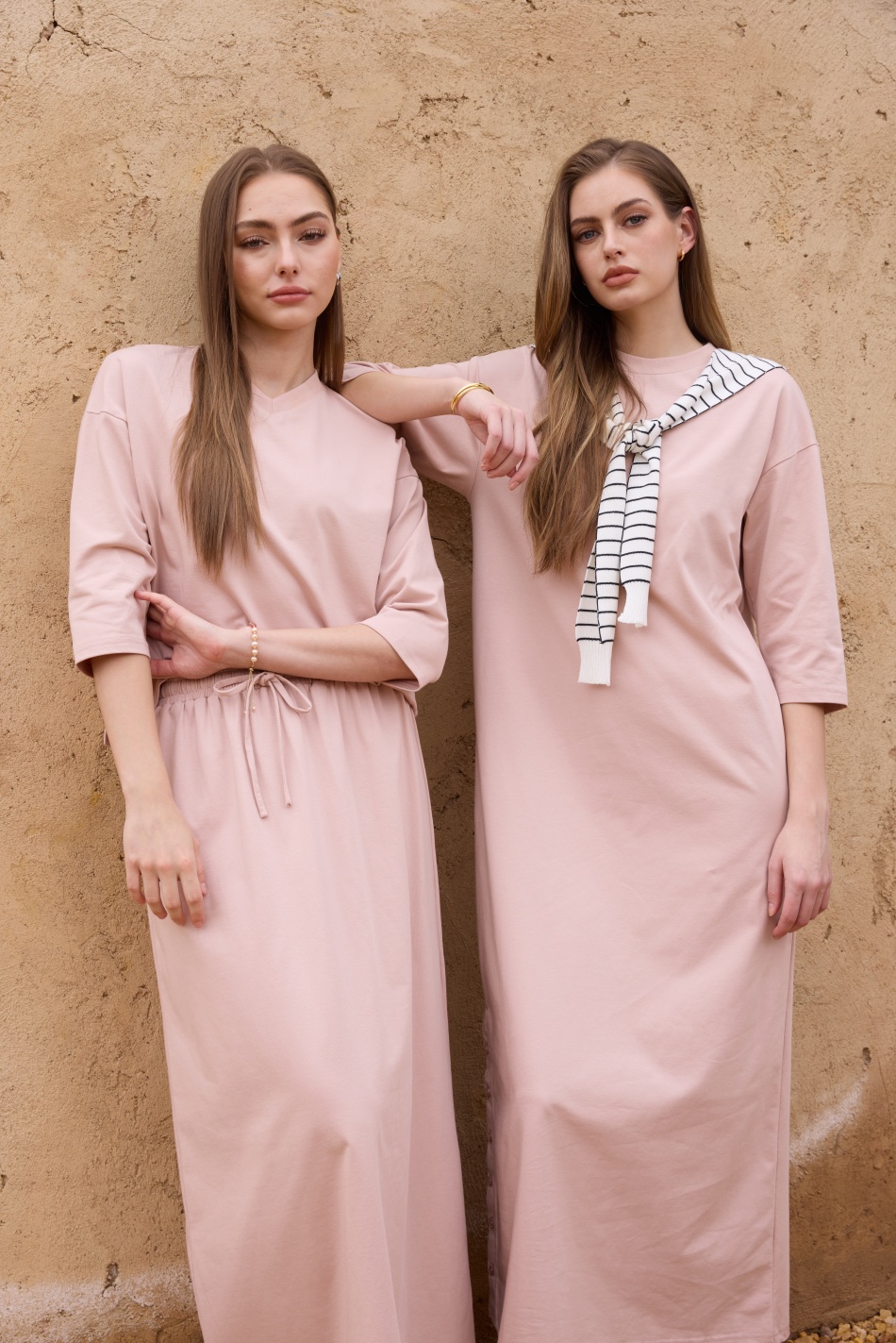 AS SS26 oversize loose T-shirt - Linen Dress Wrap recension och pris