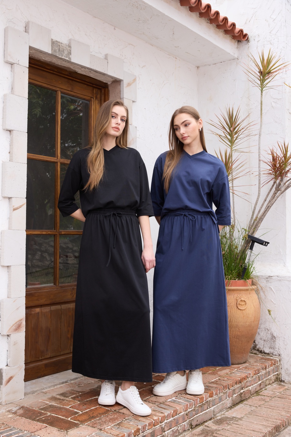 AS SS26 oversize loose T-shirt - Linen Dress Wrap recension och pris