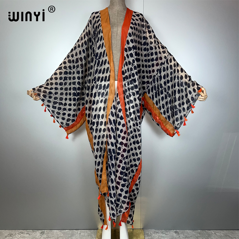 WINYI summer outfit kimono Ame - Cover Up Kaftan recension och pris