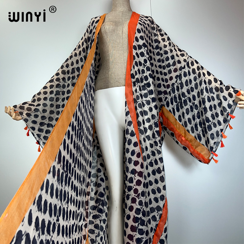 WINYI summer outfit kimono Ame - Cover Up Kaftan recension och pris