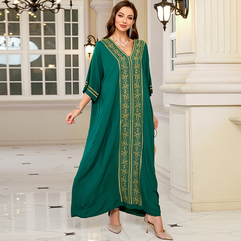 Swimsuit Cover Ups Embroidery  - Cover Up Kaftan recension och pris