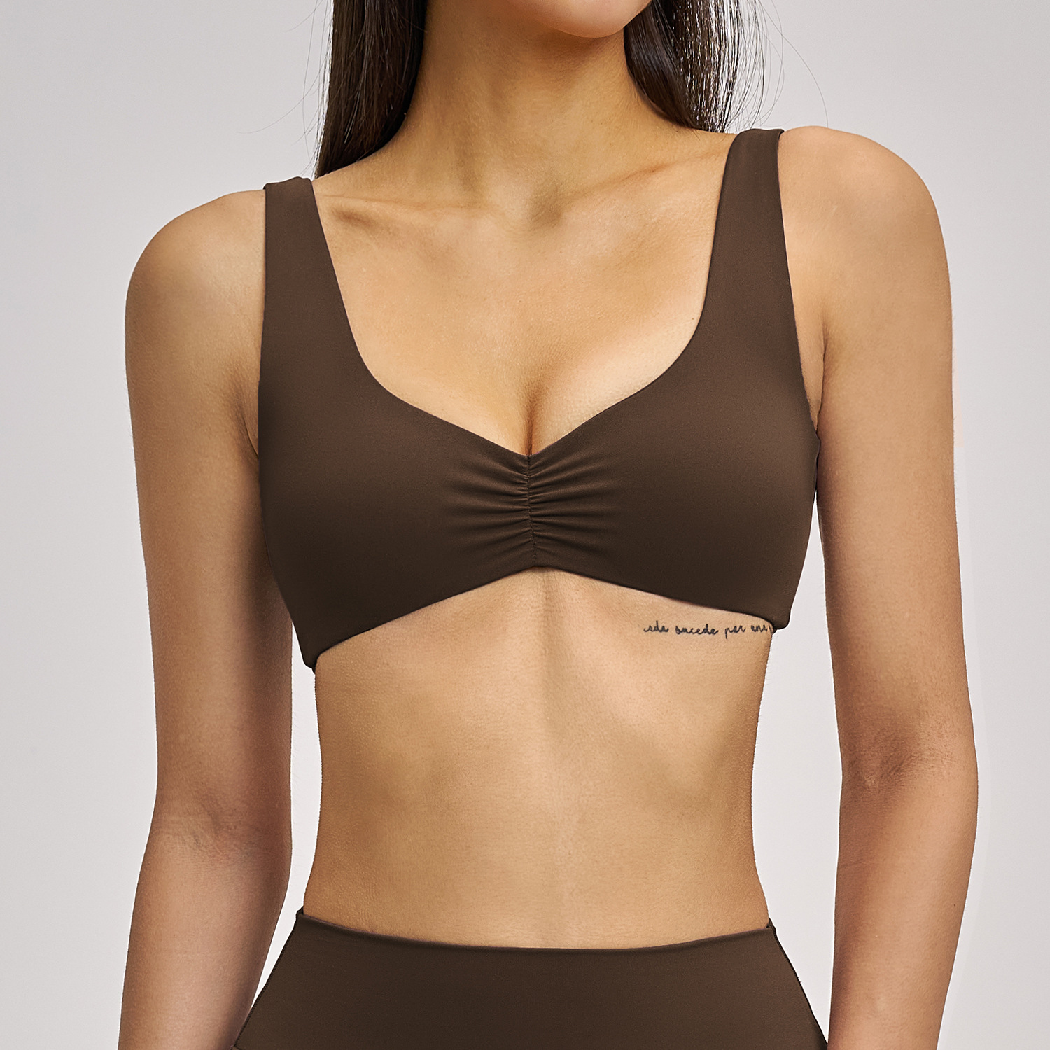 Sports Bra Women Top Push Up F - Bralette Triangle Set recension och pris
