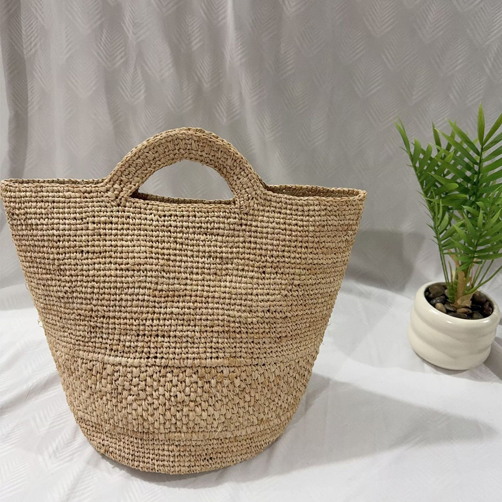 Bohemian Raffia Straw Bag Hand - Crochet Bag Raffia recension och pris