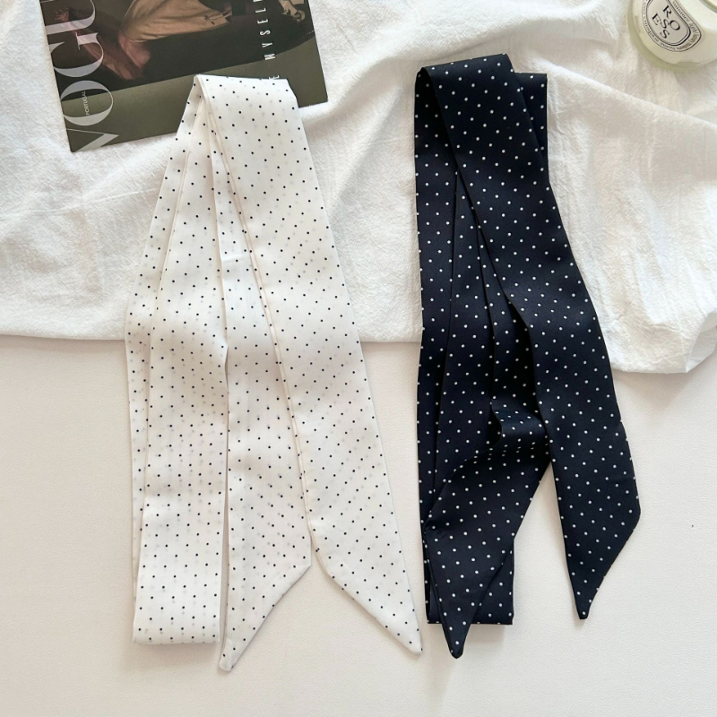 130cm Long Scarf Luxury Ribbon - Headband Summer Knit recension och pris