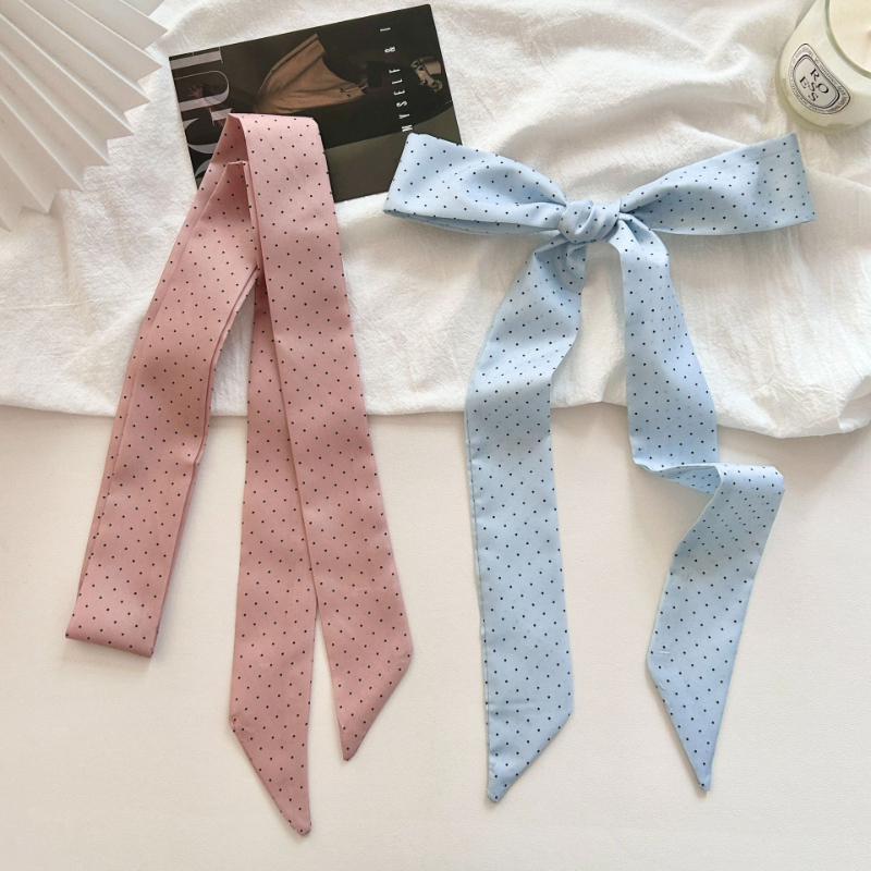 130cm Long Scarf Luxury Ribbon - Headband Summer Knit recension och pris