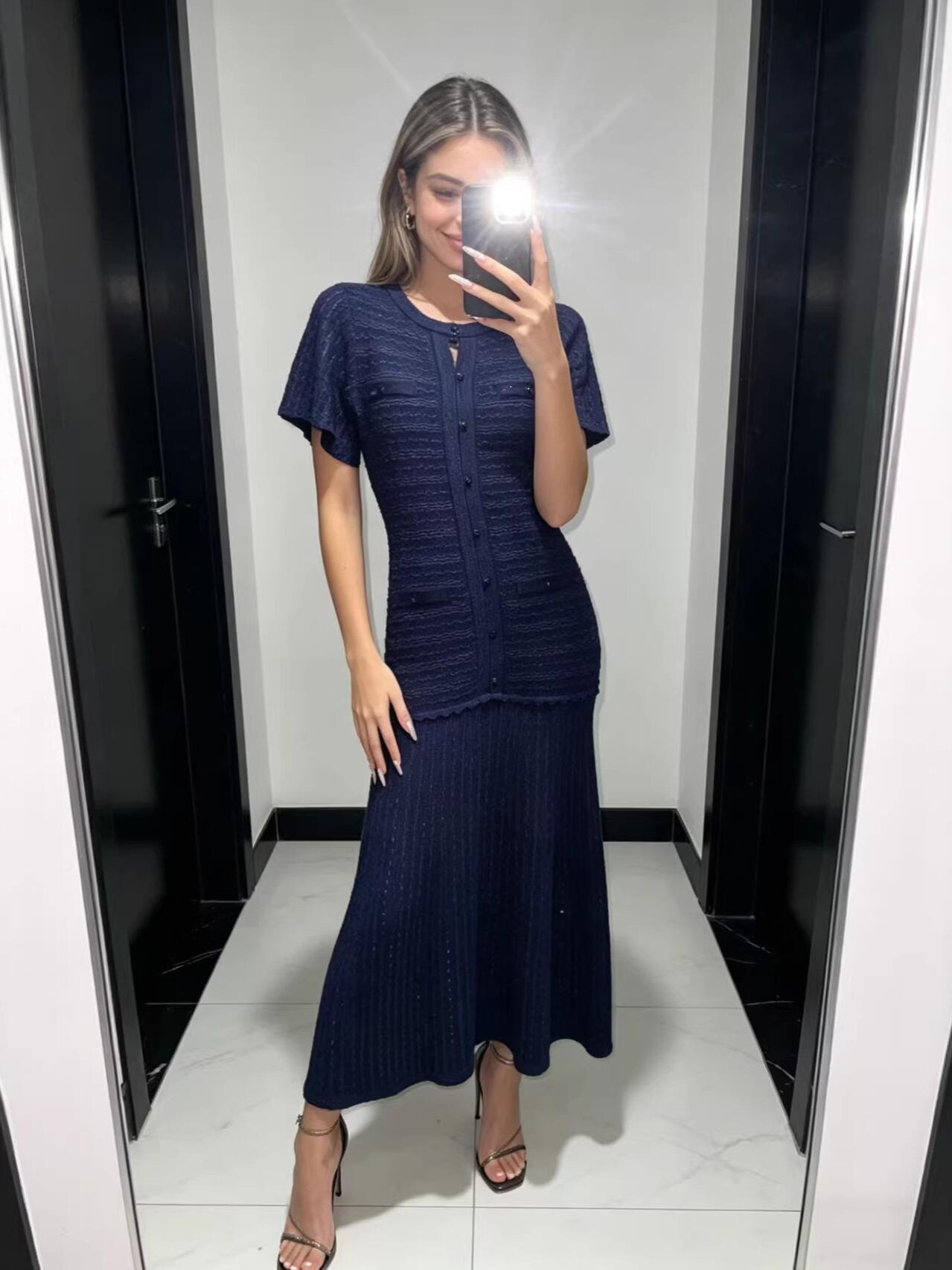 Knitted Slim Maxi Dress Women  - Linen Dress Wrap recension och pris