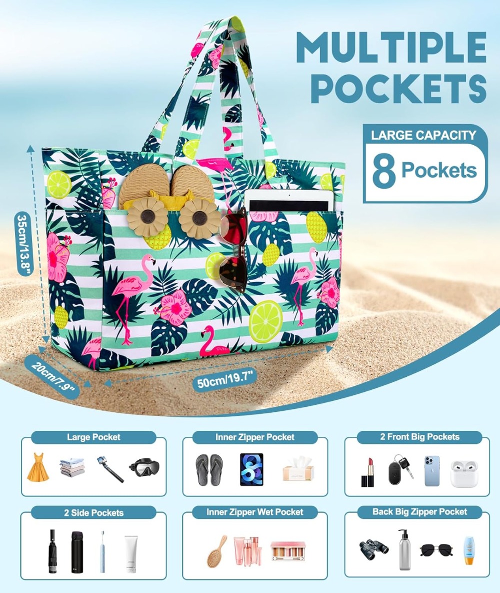 Extra Large Beach Bag Waterpro - Tote Bag Beach recension och pris