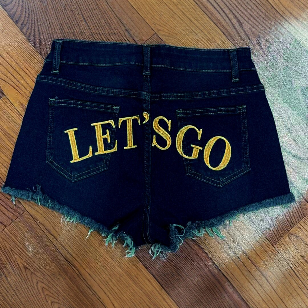 High Waist Women's Denim Short - Shorts Denim Frayed recension och pris