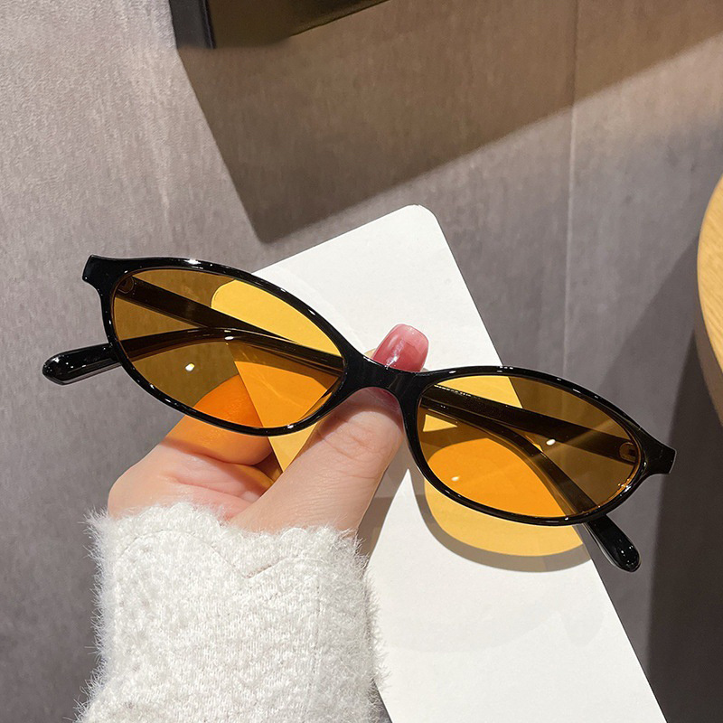 Retro Oval Frame Sunglasses Fa - Sunglasses Cat Eye recension och pris